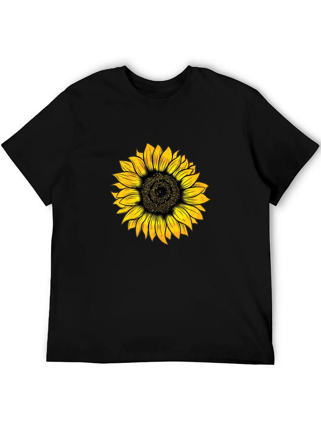 Sunflower Essential Cotton Tee For Daily Outfits – Unisex Style
