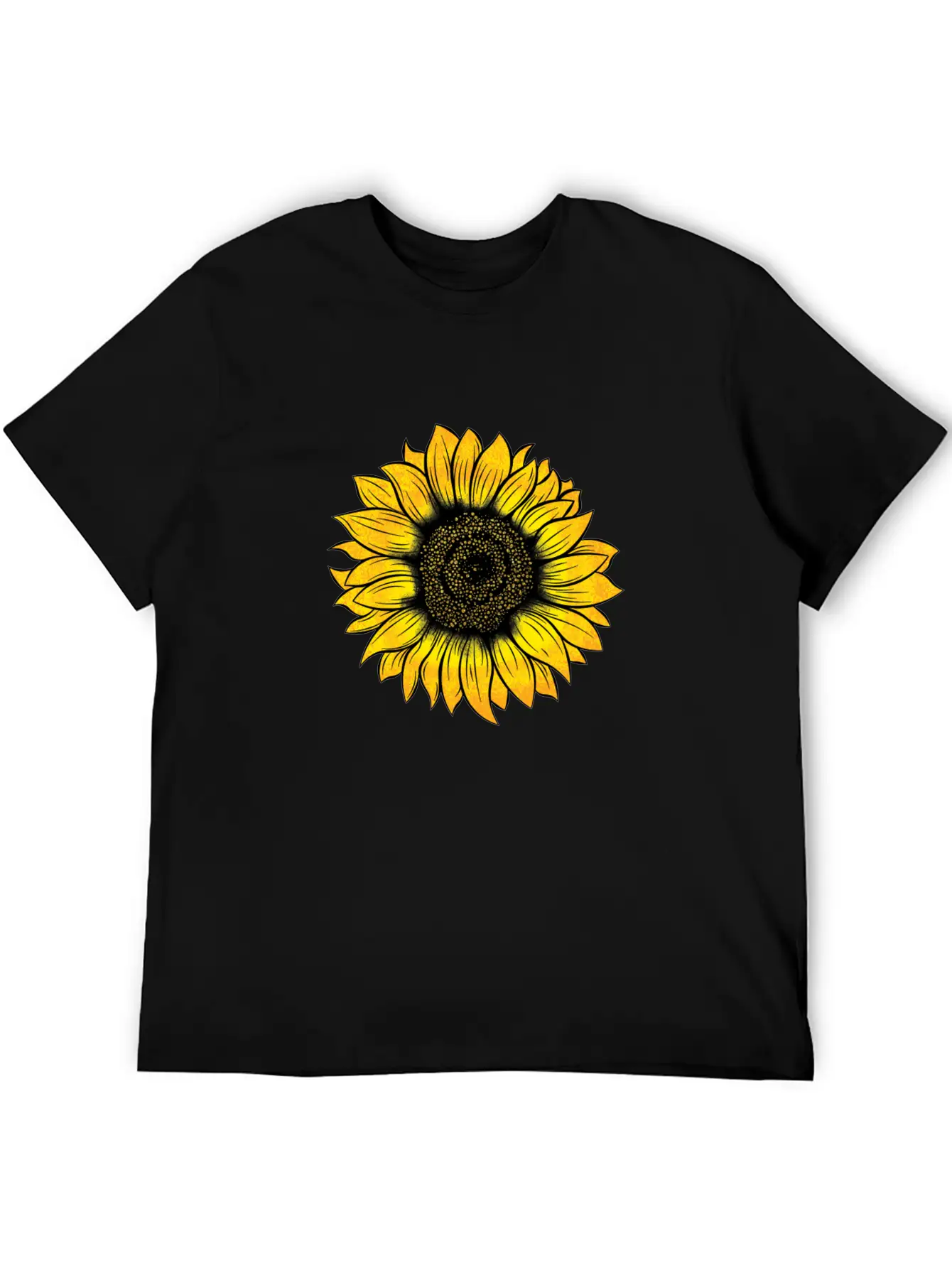 Sunflower Essential Cotton Tee For Daily Outfits – Unisex Style