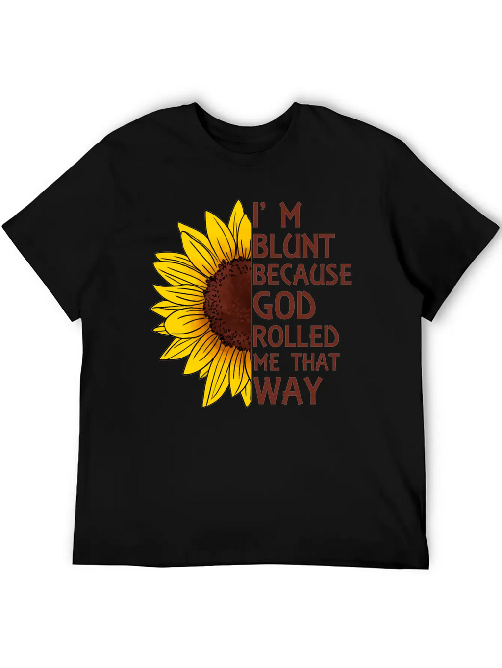 Sunflower Garden Unisex Short Sleeve Soft Cotton T-Shirt – Casual Everyday Wear