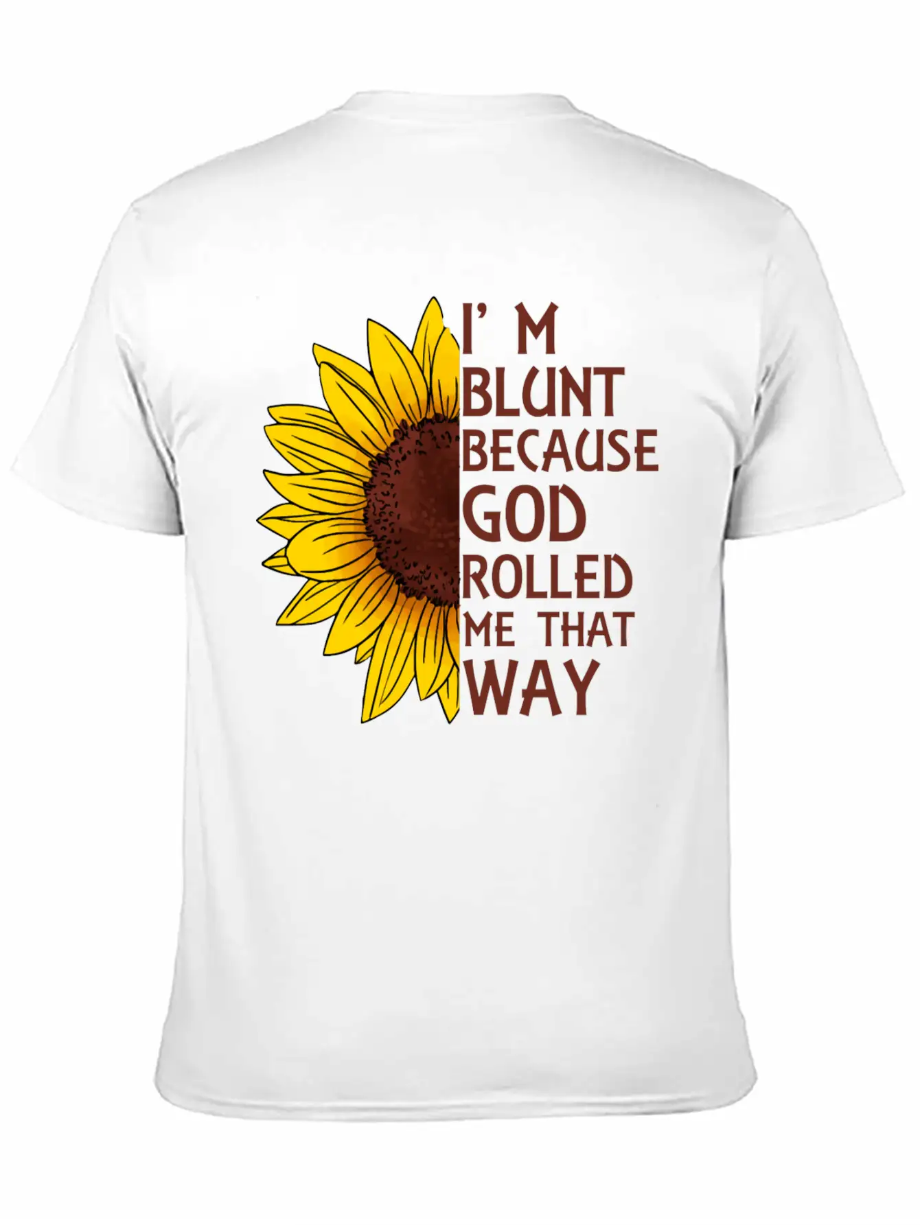 Sunflower Garden Unisex Short Sleeve Soft Cotton T-Shirt – Casual Everyday Wear