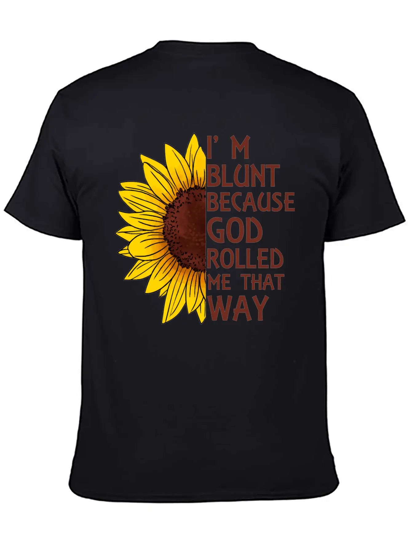 Sunflower Garden Unisex Short Sleeve Soft Cotton T-Shirt – Casual Everyday Wear