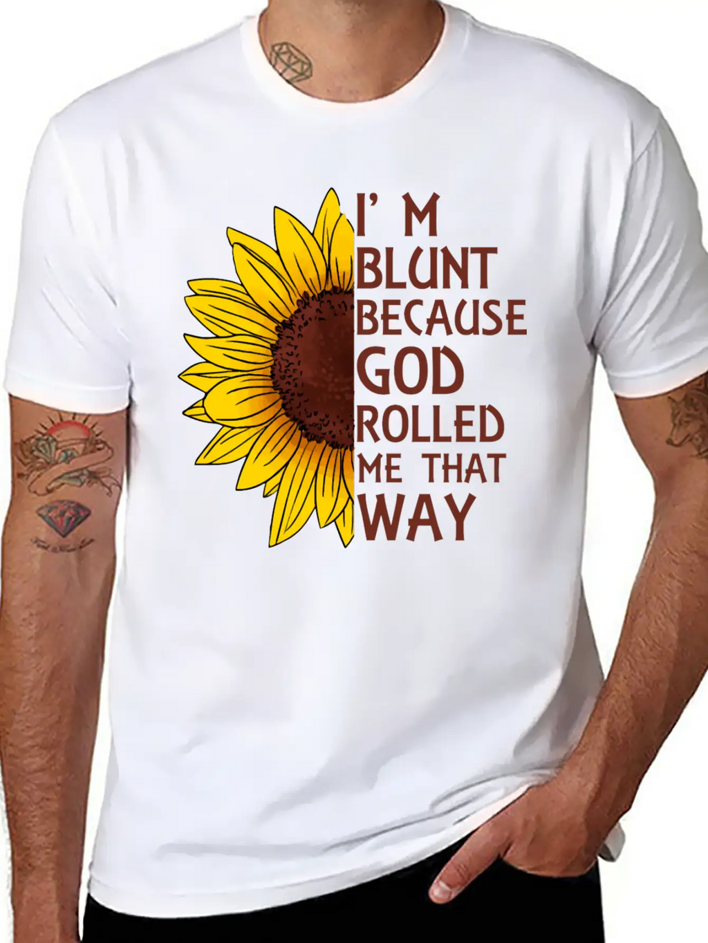 Sunflower Garden Unisex Short Sleeve Soft Cotton T-Shirt – Casual Everyday Wear