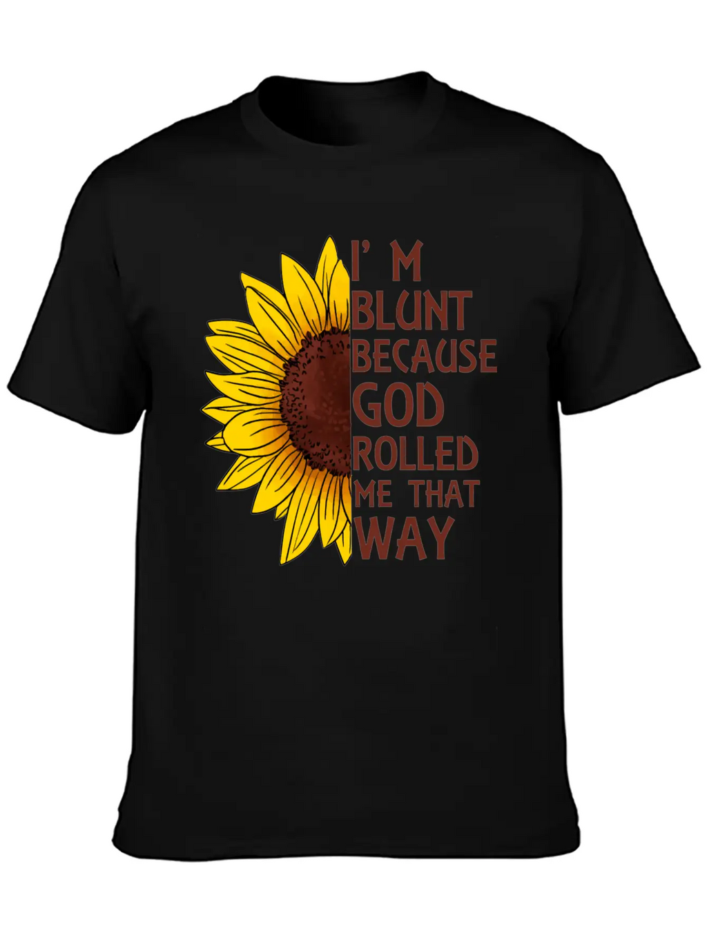 Sunflower Garden Unisex Short Sleeve Soft Cotton T-Shirt – Casual Everyday Wear