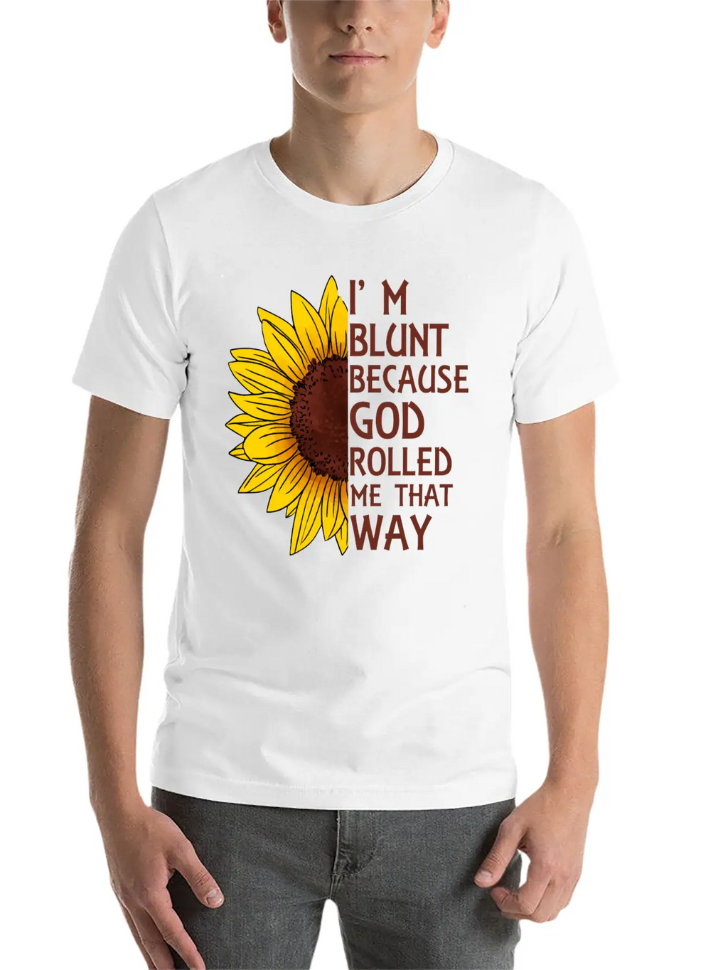 Sunflower Garden Unisex Short Sleeve Soft Cotton T-Shirt – Casual Everyday Wear