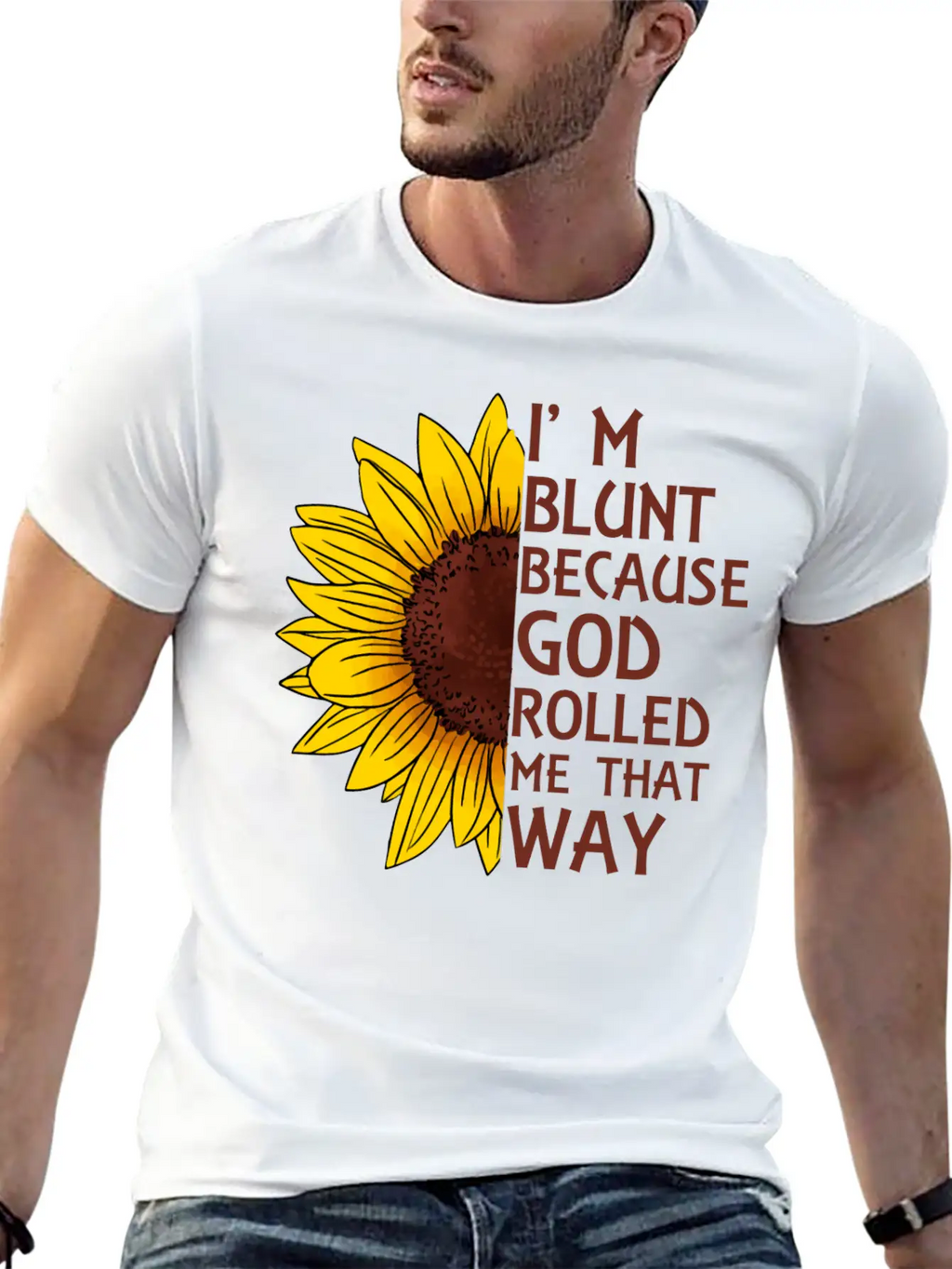 Sunflower Garden Unisex Short Sleeve Soft Cotton T-Shirt – Casual Everyday Wear