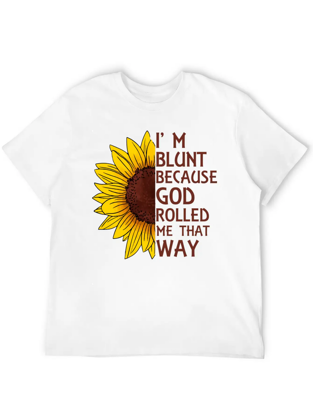 Sunflower Garden Unisex Short Sleeve Soft Cotton T-Shirt – Casual Everyday Wear