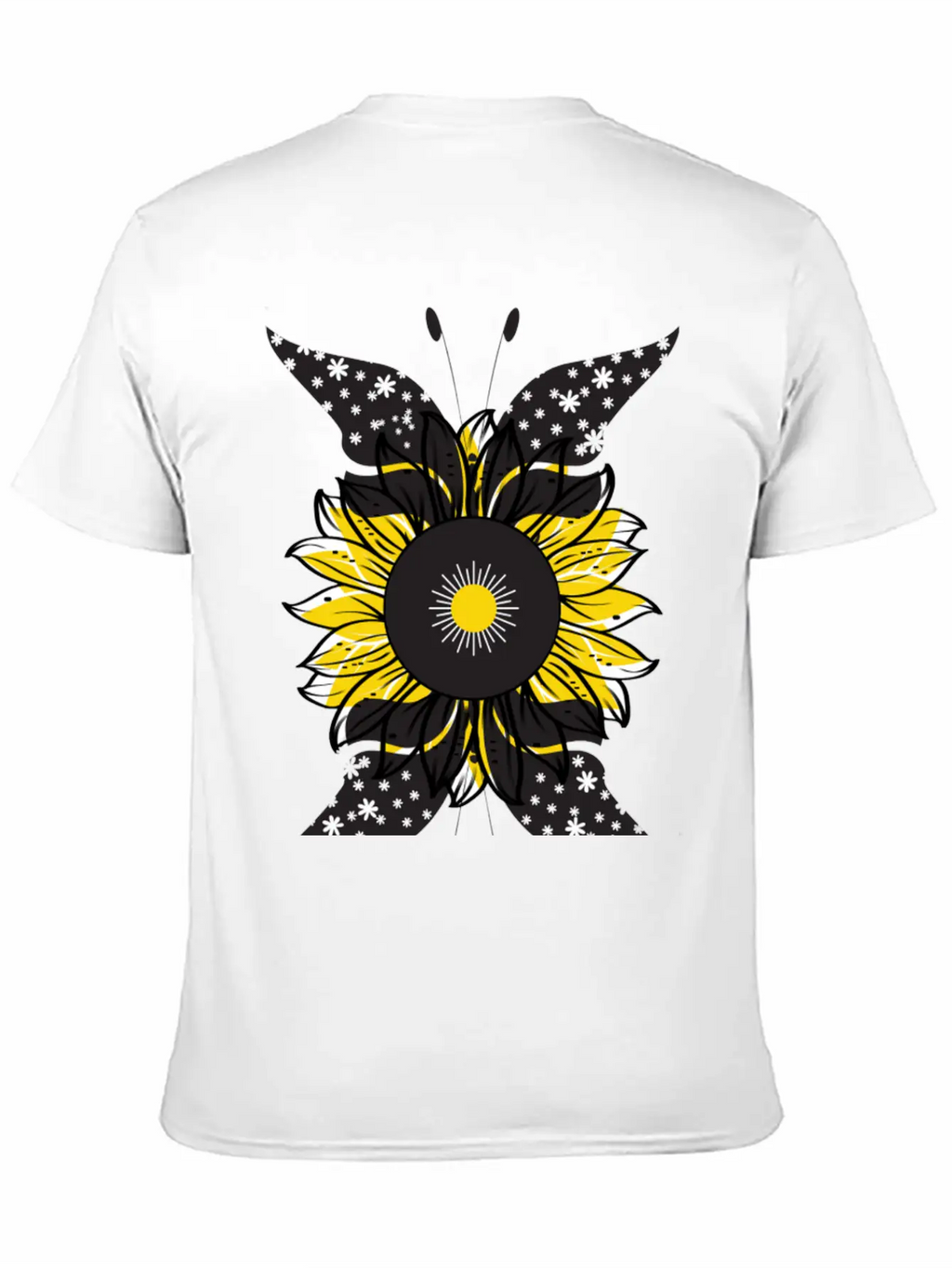 Sunflower Lovers Gift Stylish Everyday T-Shirt – Unisex Basic Cotton Tee