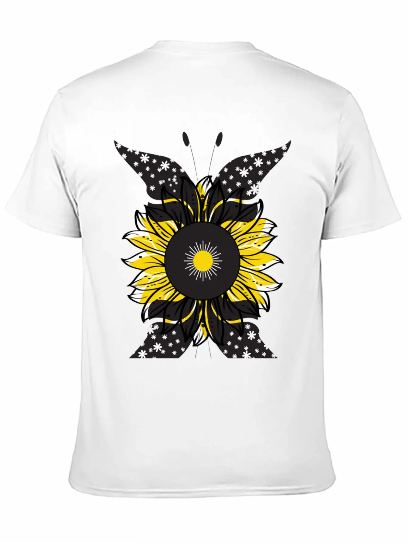 Sunflower Lovers Gift Stylish Everyday T-Shirt – Unisex Basic Cotton Tee