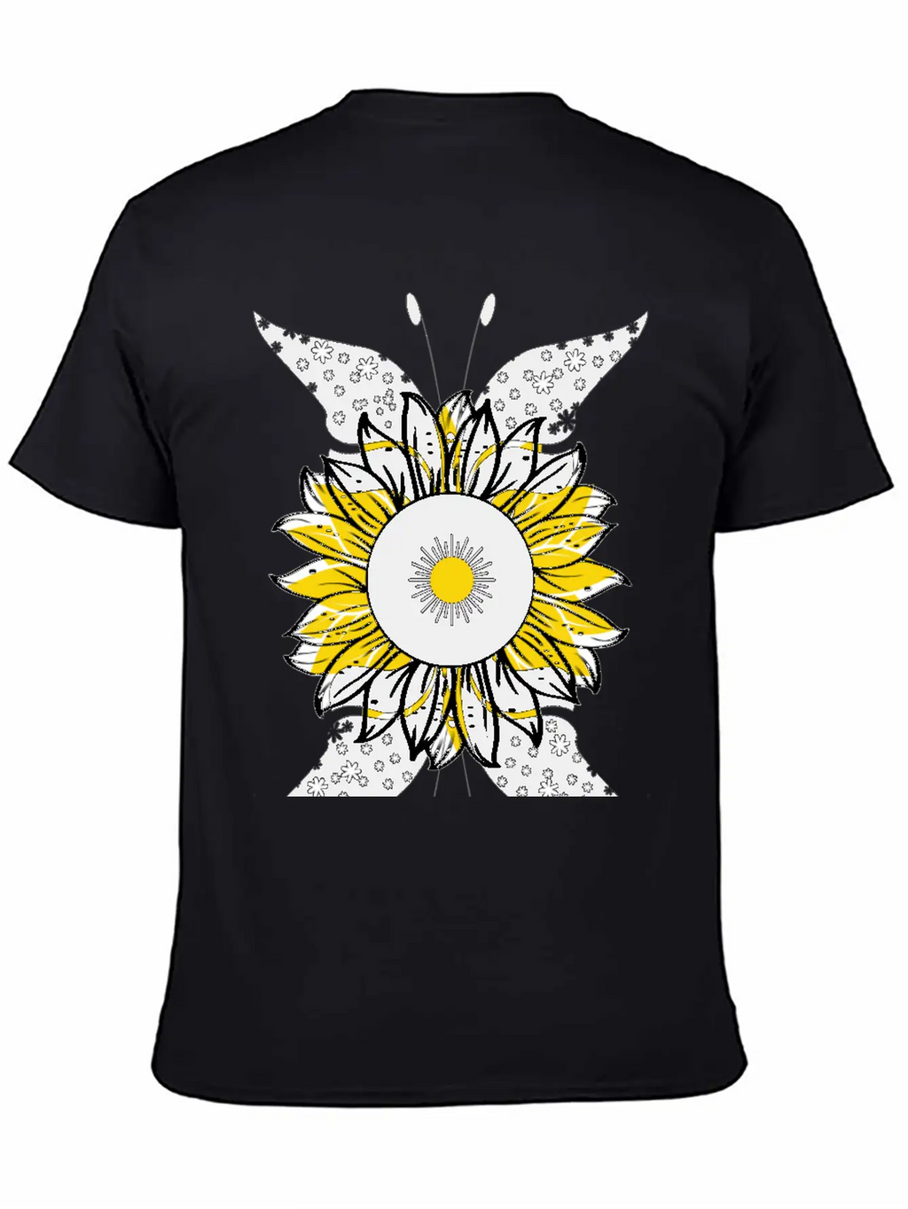 Sunflower Lovers Gift Stylish Everyday T-Shirt – Unisex Basic Cotton Tee