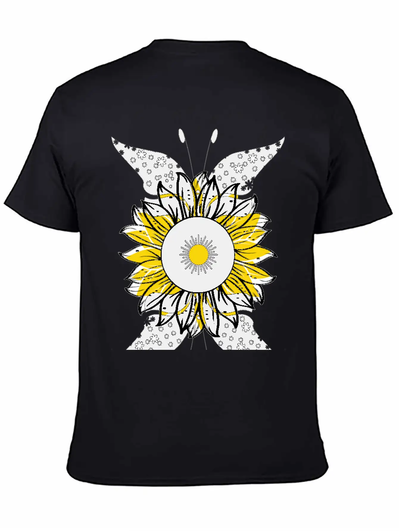 Sunflower Lovers Gift Stylish Everyday T-Shirt – Unisex Basic Cotton Tee