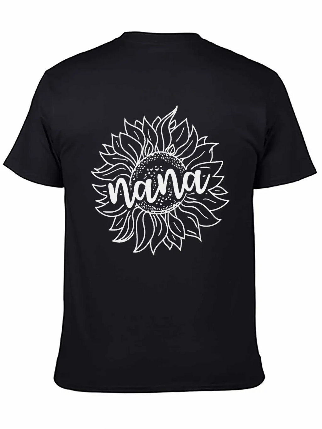 Sunflower Nana Stylish Everyday T-Shirt – Unisex Basic Cotton Tee