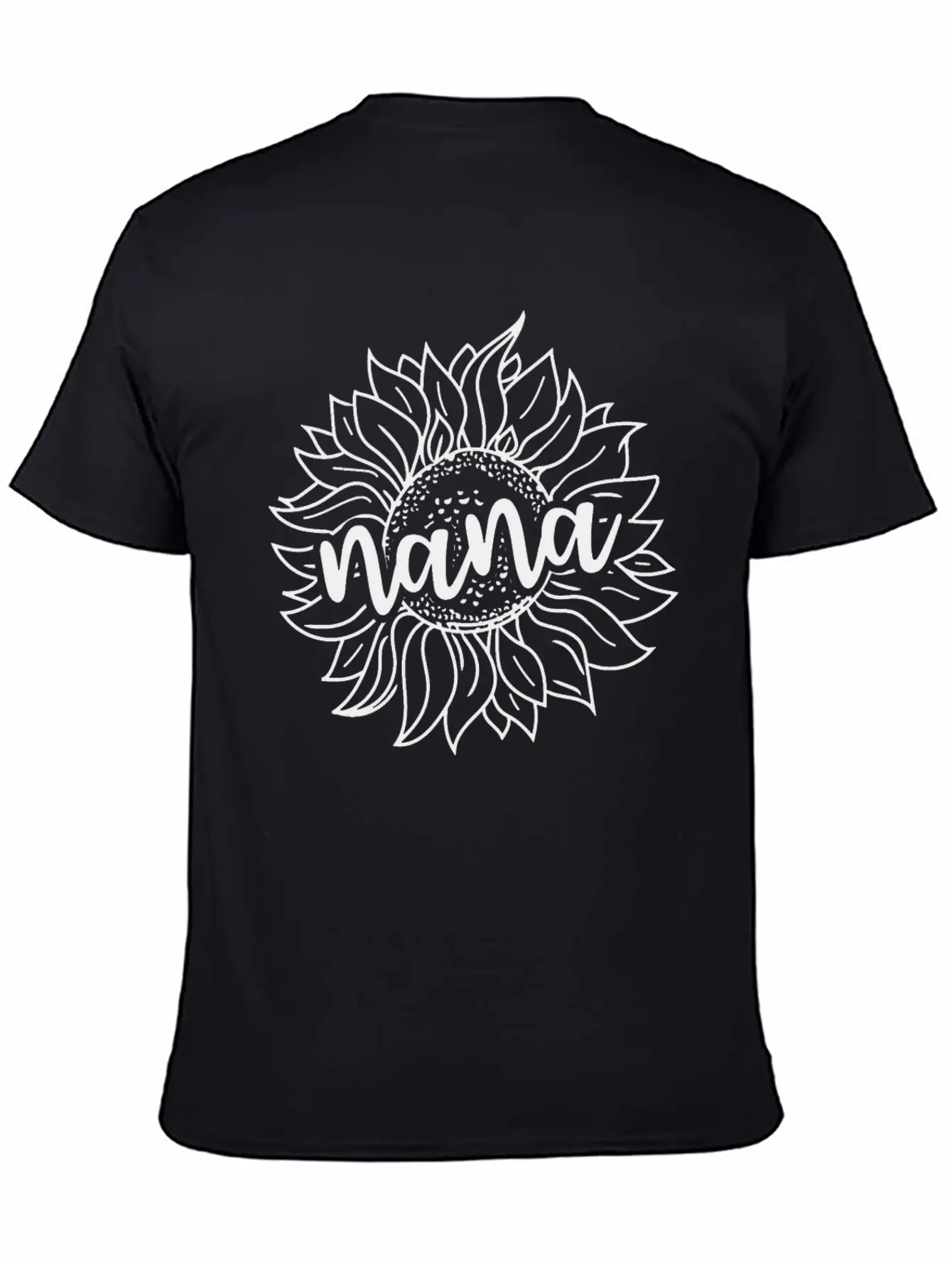 Sunflower Nana Stylish Everyday T-Shirt – Unisex Basic Cotton Tee