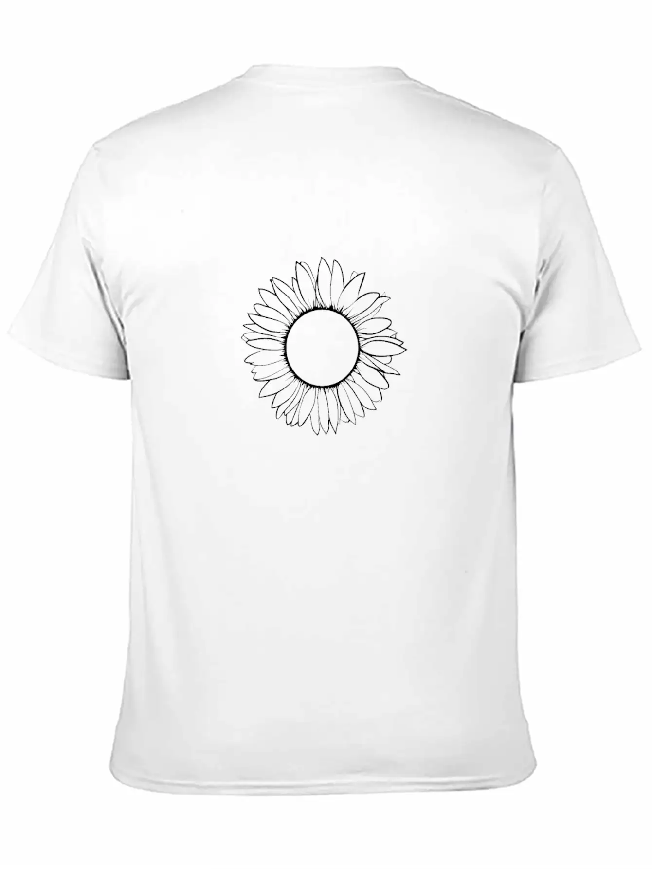 Sunflower Simple - Flower For Nature Lovers Classic Fit Graphic Tee For Daily Comfort – Unisex Cotton Shirt