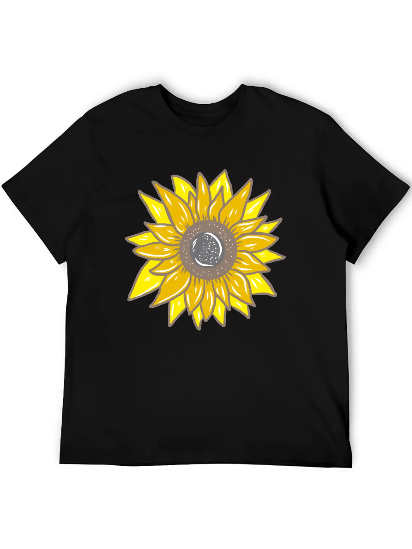 Sunflower Unisex Casual T-Shirt – Clean Design For Daily Comfort