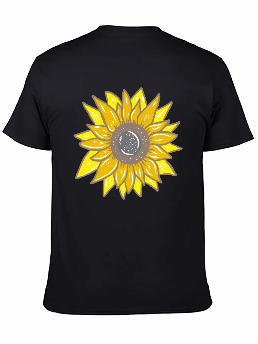 Sunflower Unisex Casual T-Shirt – Clean Design For Daily Comfort