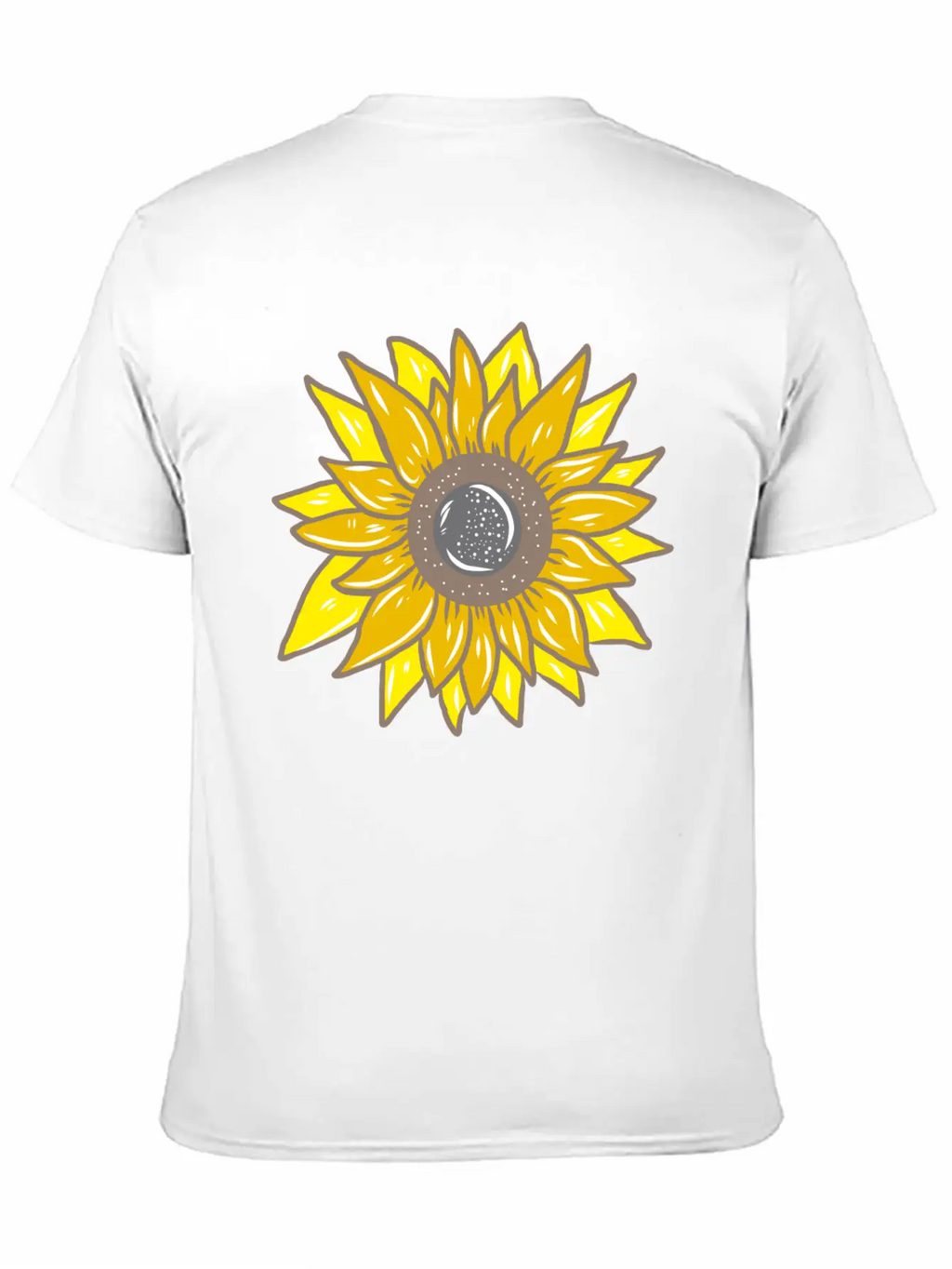 Sunflower Unisex Casual T-Shirt – Clean Design For Daily Comfort