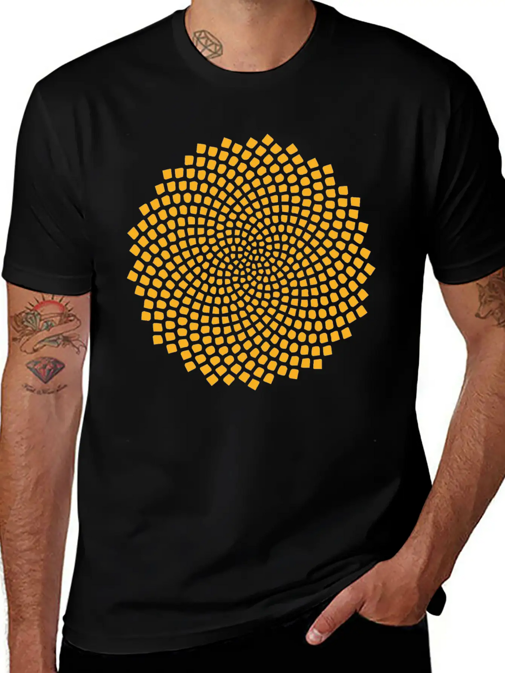 Sunflower Unisex Short Sleeve Soft Cotton T-Shirt – Casual Everyday Wear