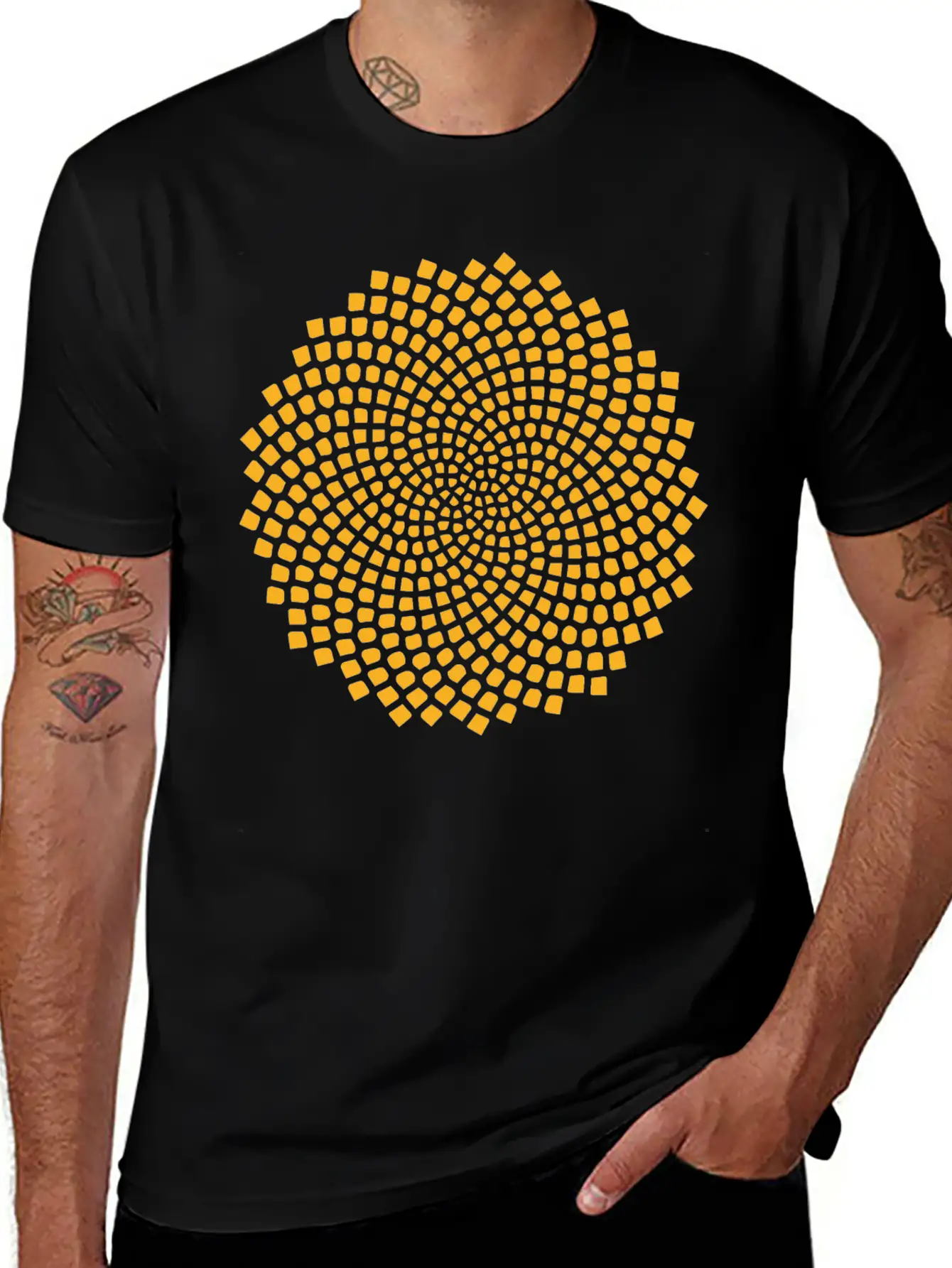 Sunflower Unisex Short Sleeve Soft Cotton T-Shirt – Casual Everyday Wear