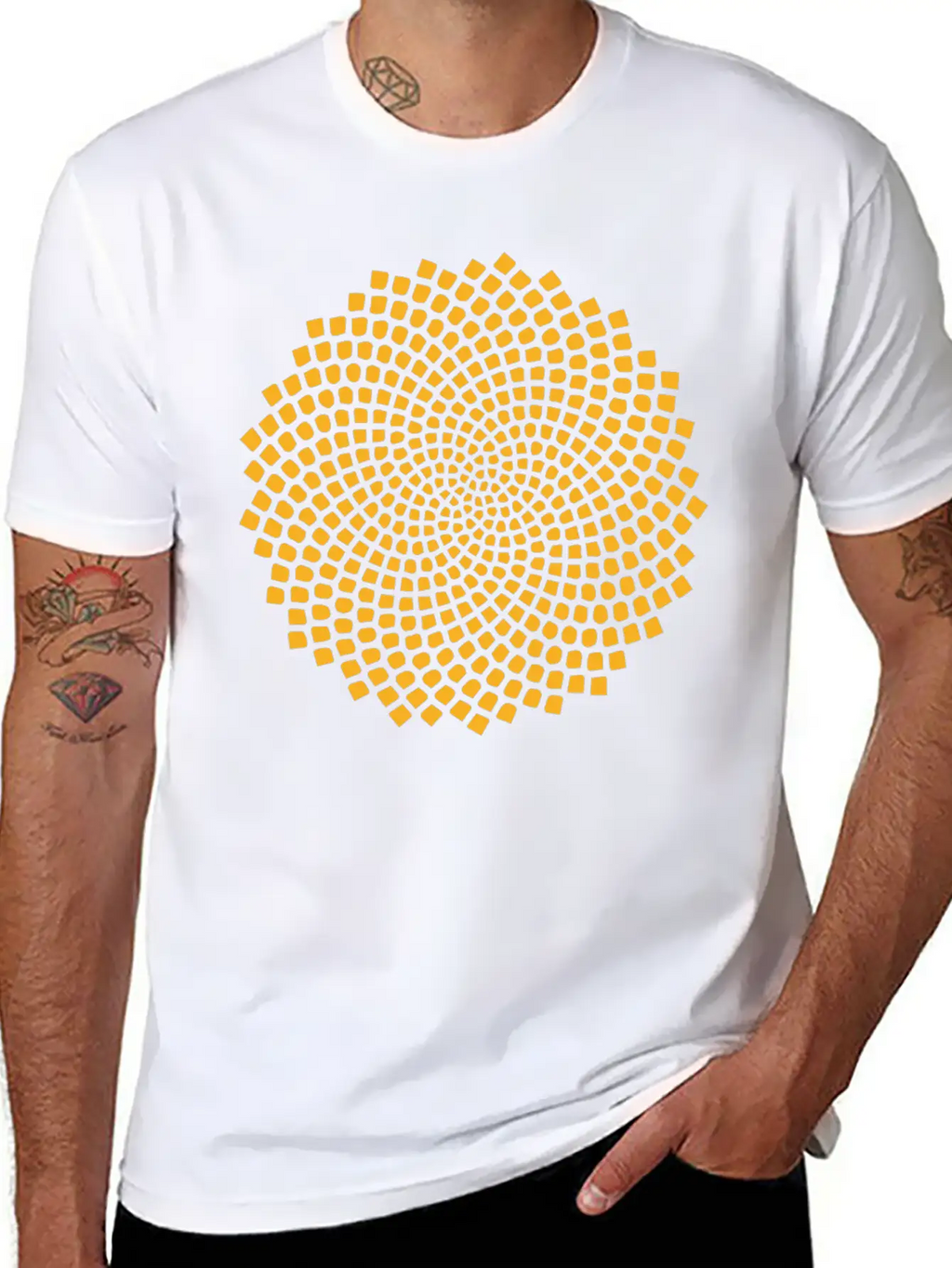 Sunflower Unisex Short Sleeve Soft Cotton T-Shirt – Casual Everyday Wear