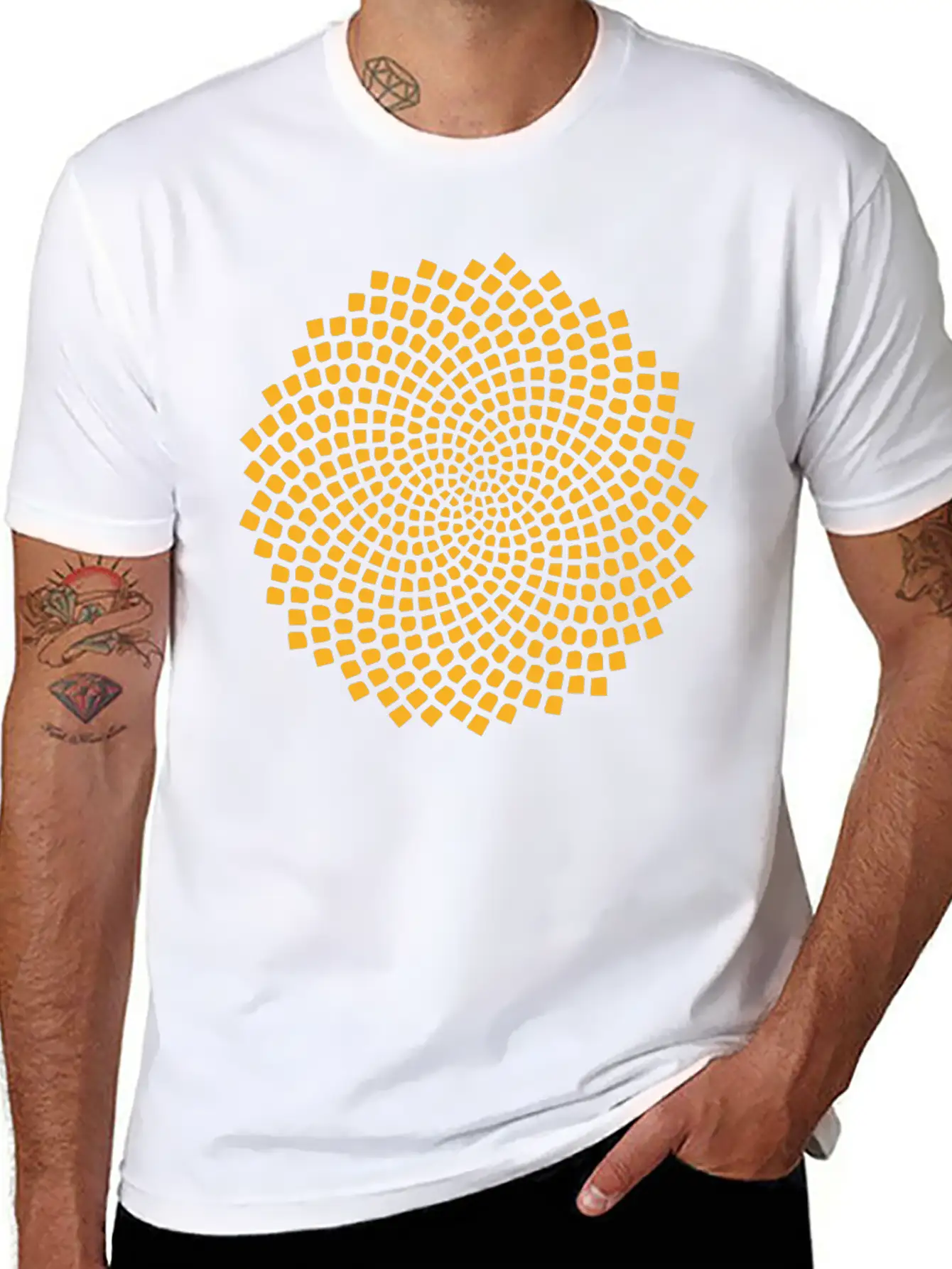Sunflower Unisex Short Sleeve Soft Cotton T-Shirt – Casual Everyday Wear
