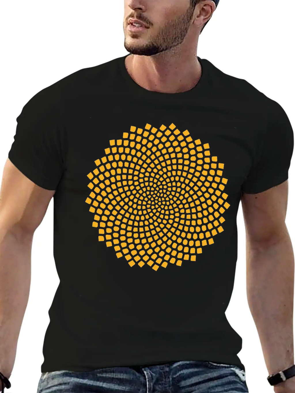 Sunflower Unisex Short Sleeve Soft Cotton T-Shirt – Casual Everyday Wear