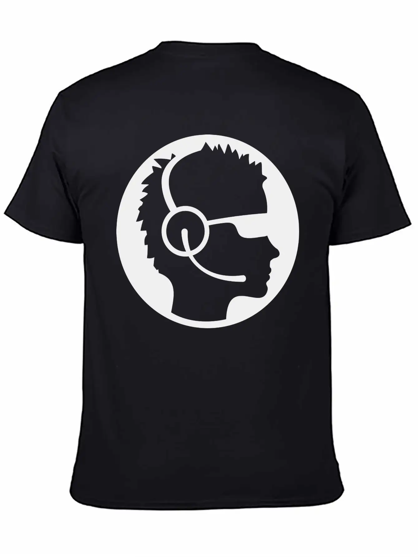 Sunglasses Cool Button Stamp Round Circle Sticker Unisex Casual T-Shirt – Clean Design For Daily Comfort
