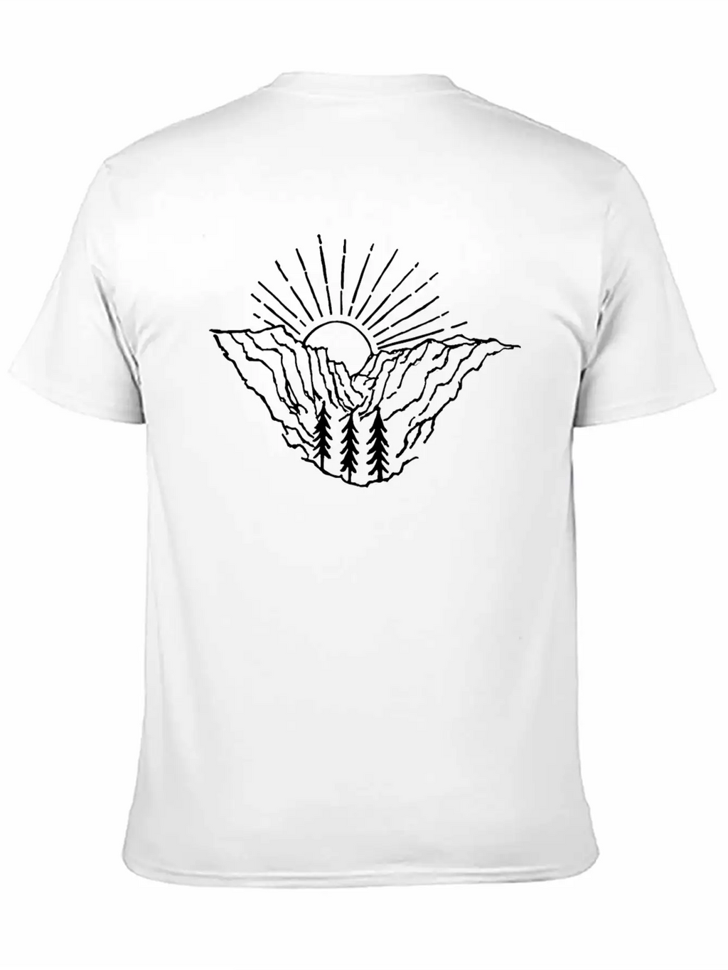Sunrise Canyon Unisex Casual T-Shirt – Clean Design For Daily Comfort