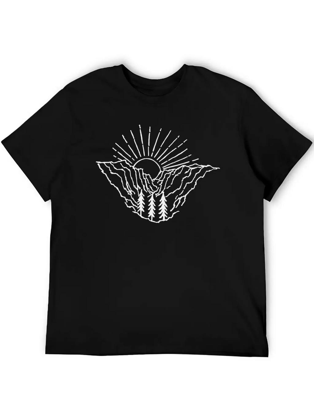 Sunrise Canyon Unisex Casual T-Shirt – Clean Design For Daily Comfort