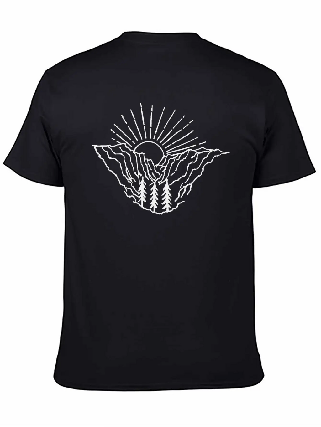 Sunrise Canyon Unisex Casual T-Shirt – Clean Design For Daily Comfort