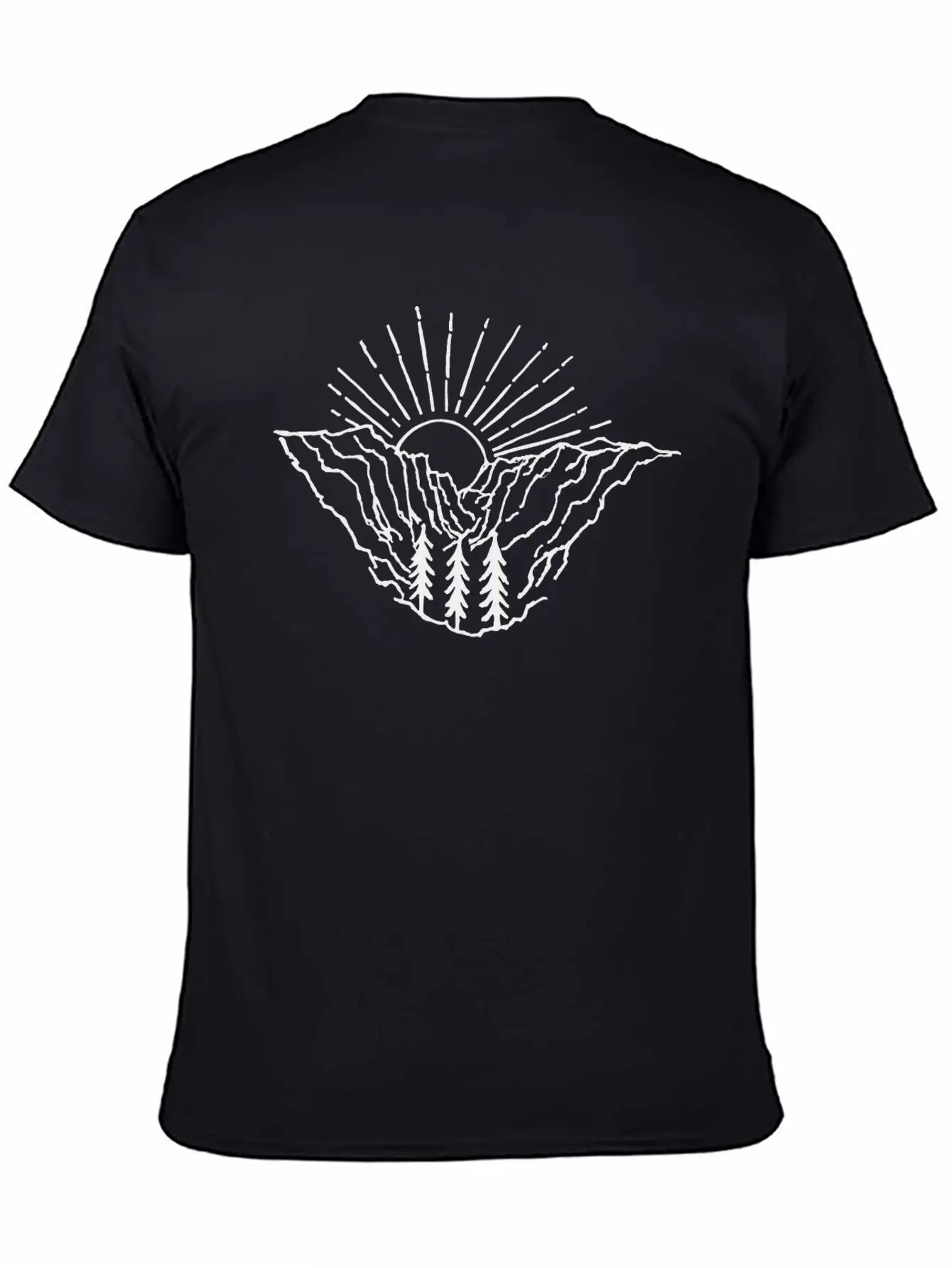 Sunrise Canyon Unisex Casual T-Shirt – Clean Design For Daily Comfort