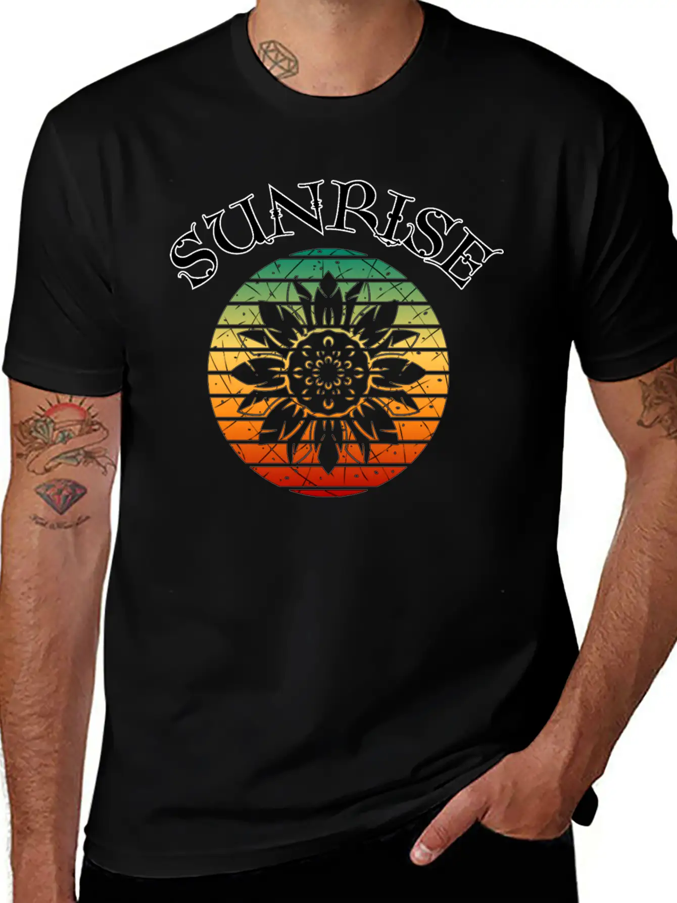 SUNRISE Essential Cotton Tee For Daily Outfits – Unisex Style