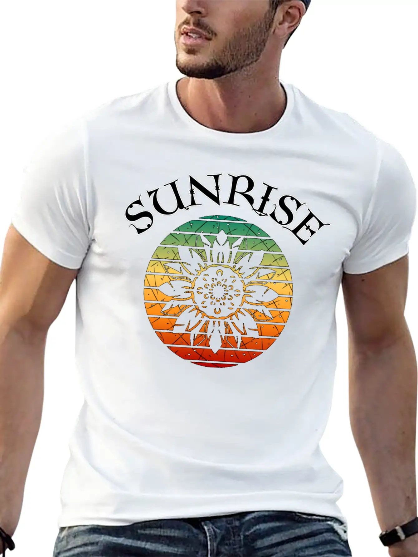 SUNRISE Essential Cotton Tee For Daily Outfits – Unisex Style