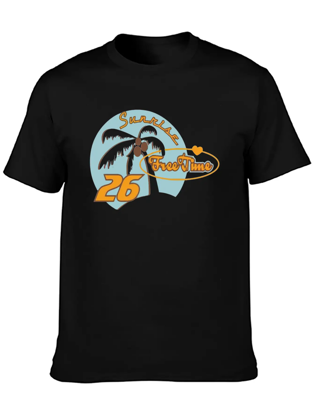 Sunrise Free Time Breathable Soft Cotton T-Shirt – Timeless Casual Look