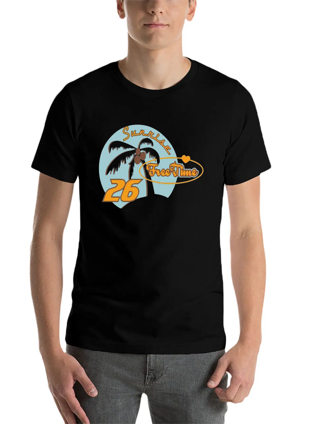 Sunrise Free Time Breathable Soft Cotton T-Shirt – Timeless Casual Look