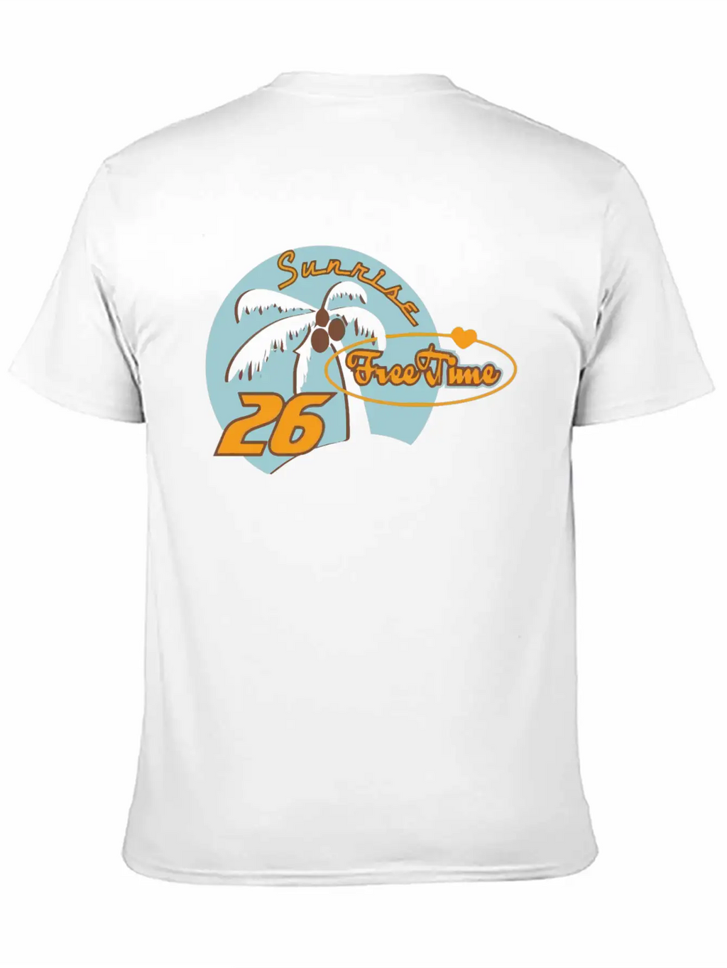 Sunrise Free Time Breathable Soft Cotton T-Shirt – Timeless Casual Look