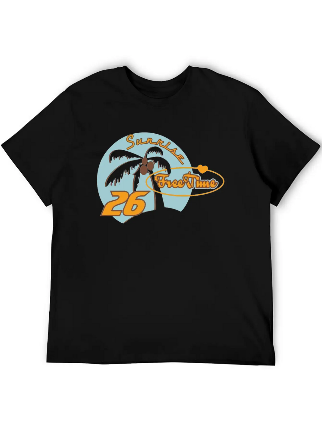 Sunrise Free Time Breathable Soft Cotton T-Shirt – Timeless Casual Look