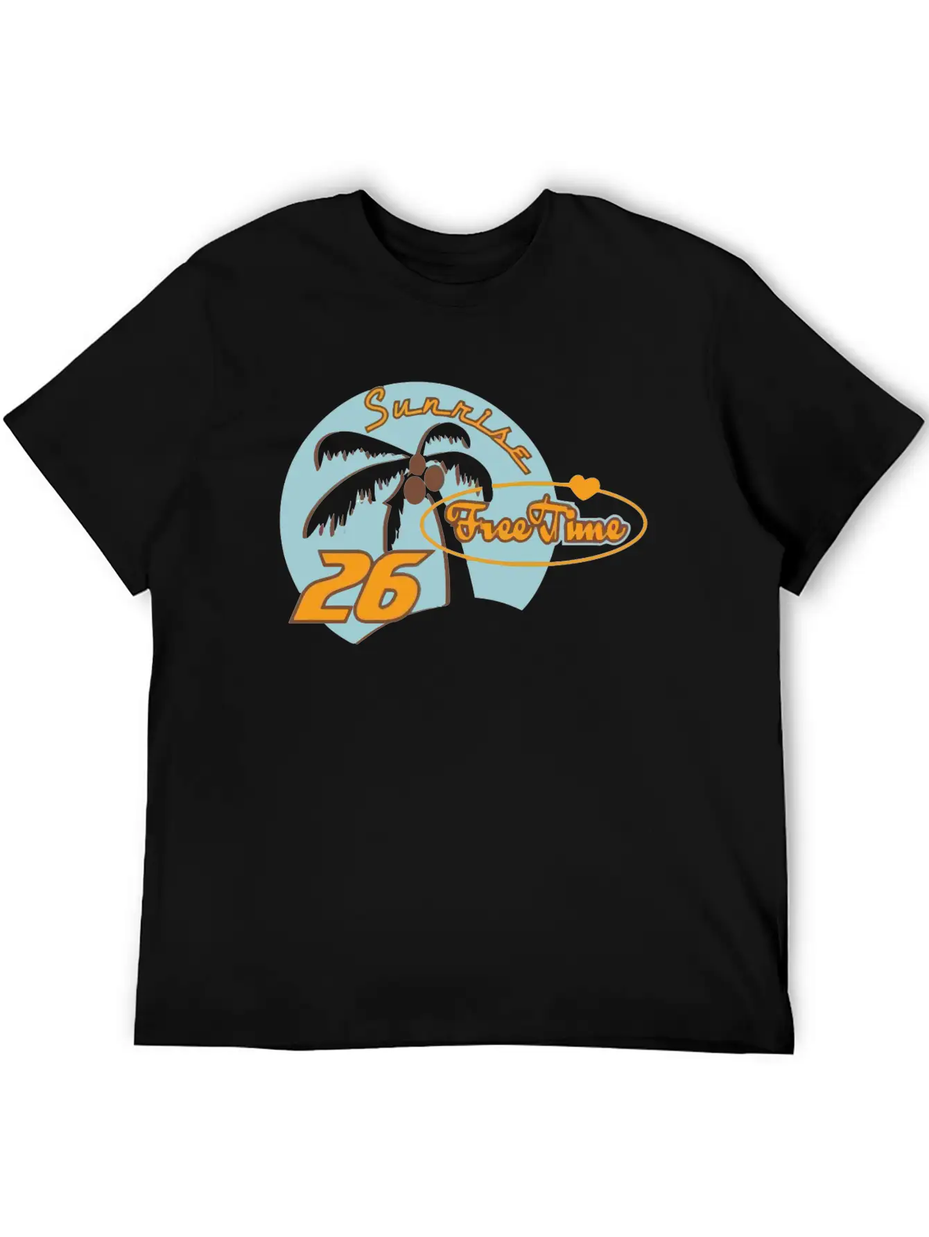 Sunrise Free Time Breathable Soft Cotton T-Shirt – Timeless Casual Look