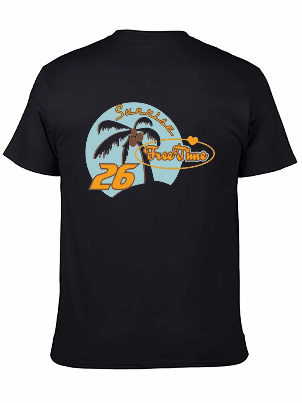 Sunrise Free Time Breathable Soft Cotton T-Shirt – Timeless Casual Look