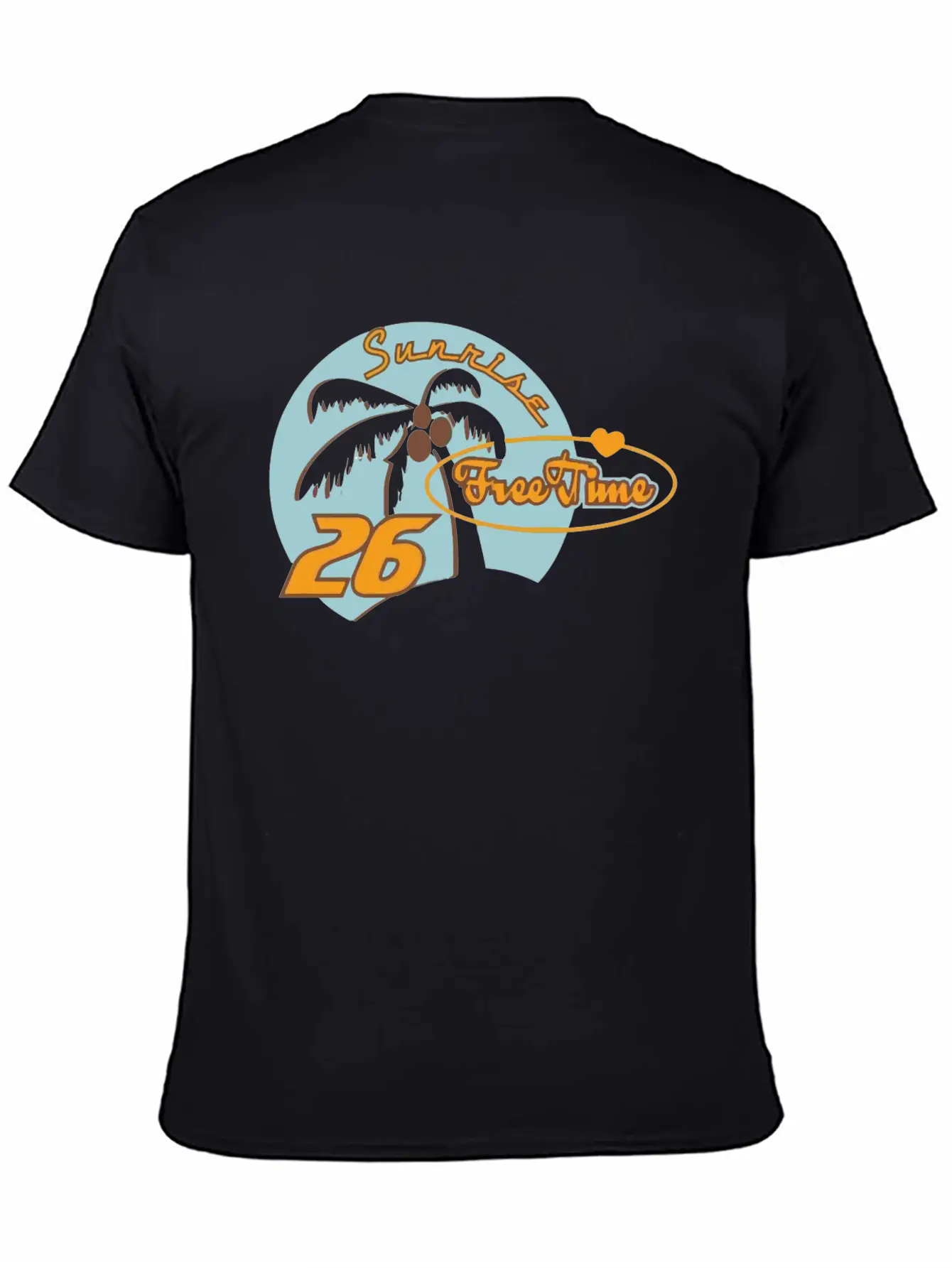Sunrise Free Time Breathable Soft Cotton T-Shirt – Timeless Casual Look