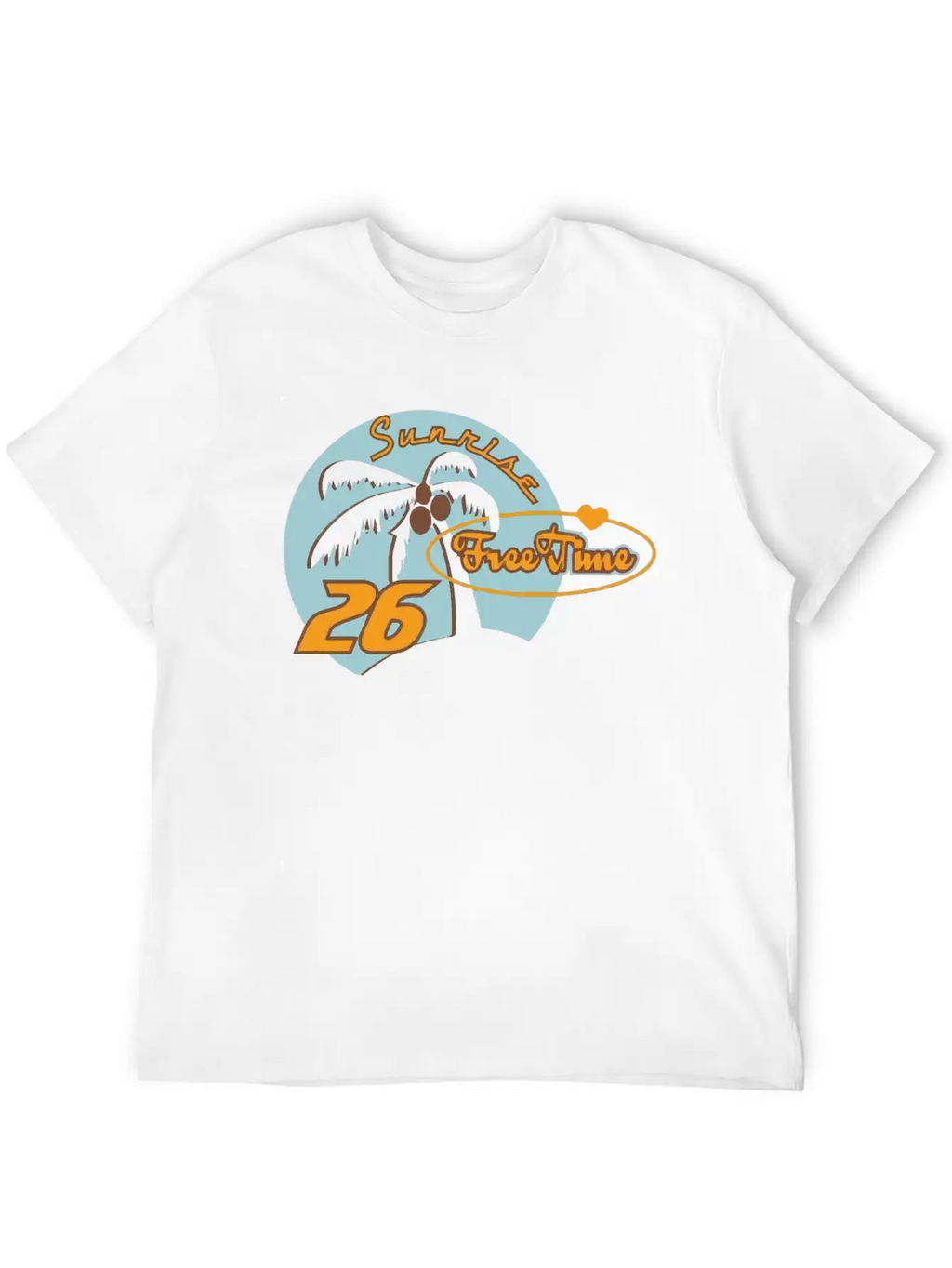 Sunrise Free Time Breathable Soft Cotton T-Shirt – Timeless Casual Look