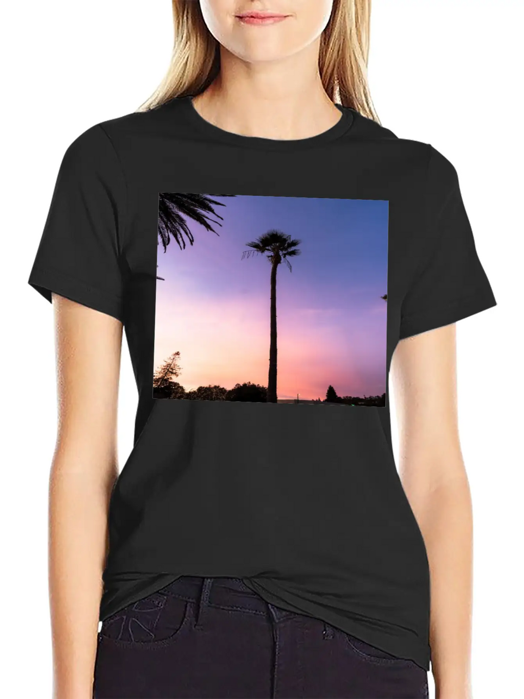 Sunset Classic Fit Graphic Tee For Daily Comfort – Unisex Cotton Shirt