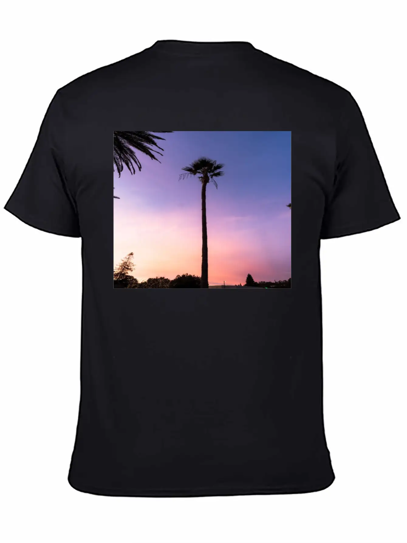 Sunset Classic Fit Graphic Tee For Daily Comfort – Unisex Cotton Shirt