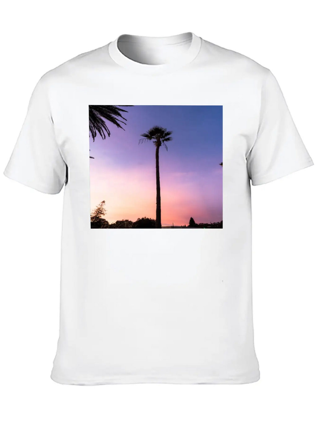 Sunset Classic Fit Graphic Tee For Daily Comfort – Unisex Cotton Shirt