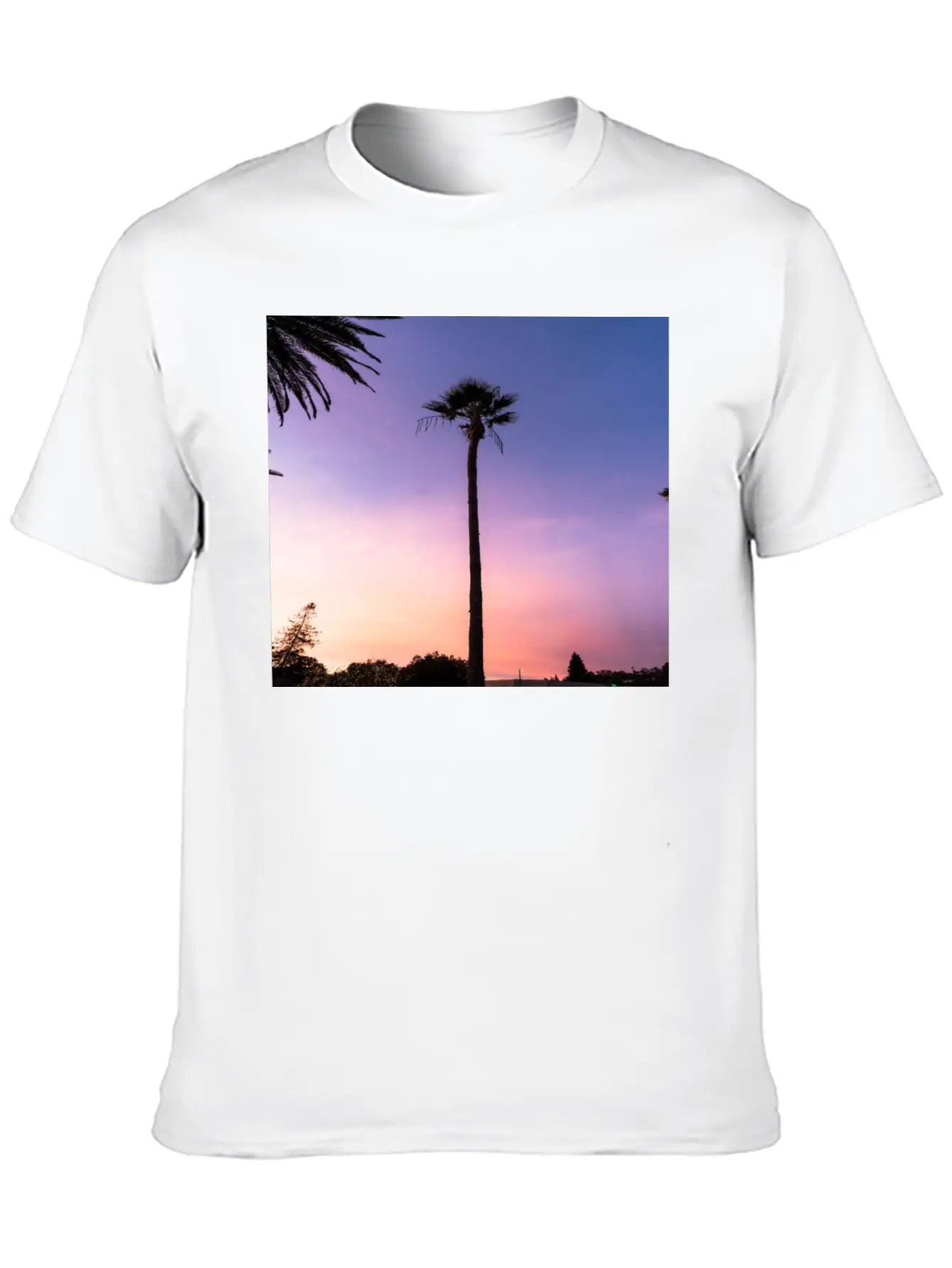 Sunset Classic Fit Graphic Tee For Daily Comfort – Unisex Cotton Shirt