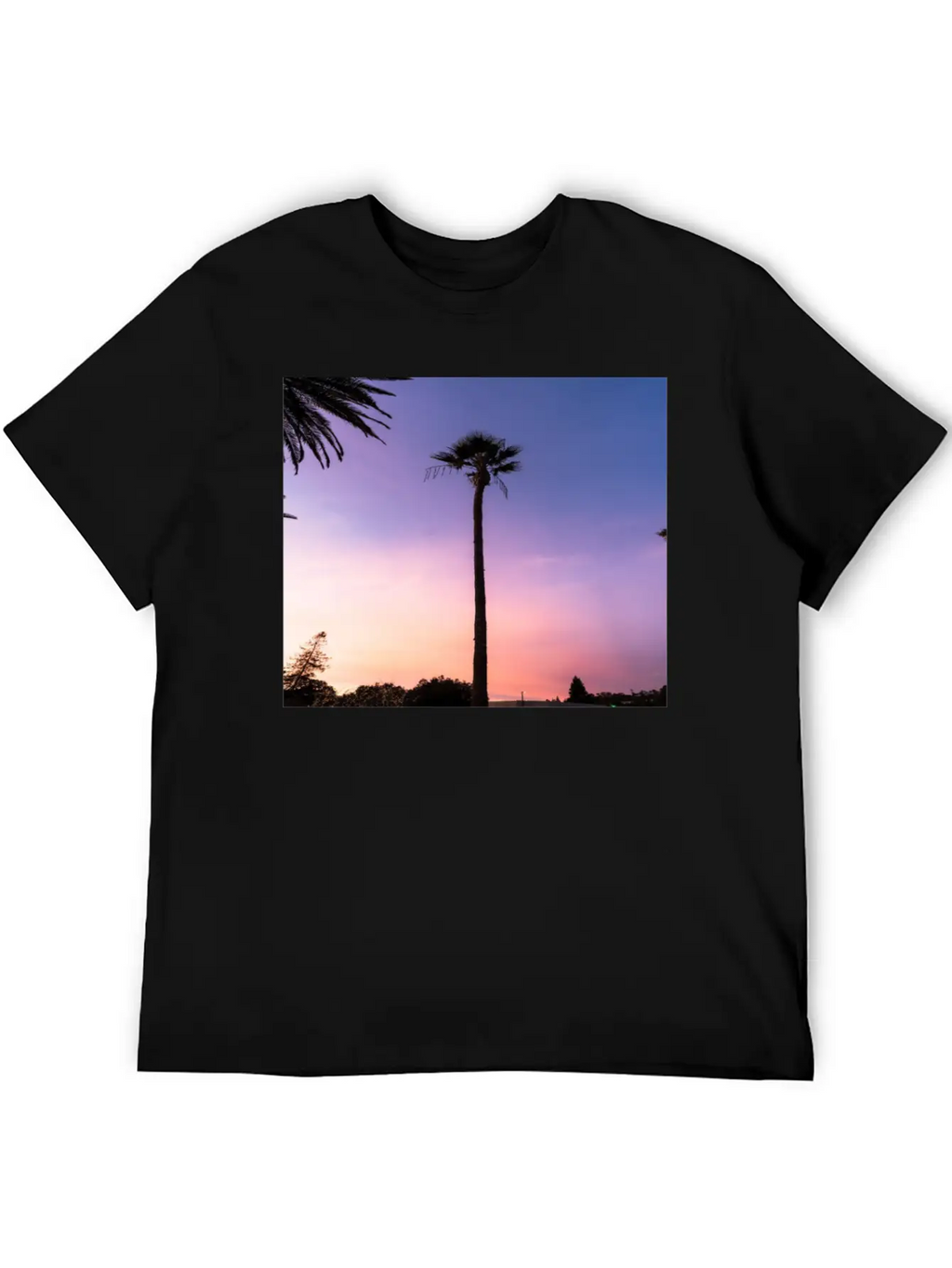 Sunset Classic Fit Graphic Tee For Daily Comfort – Unisex Cotton Shirt