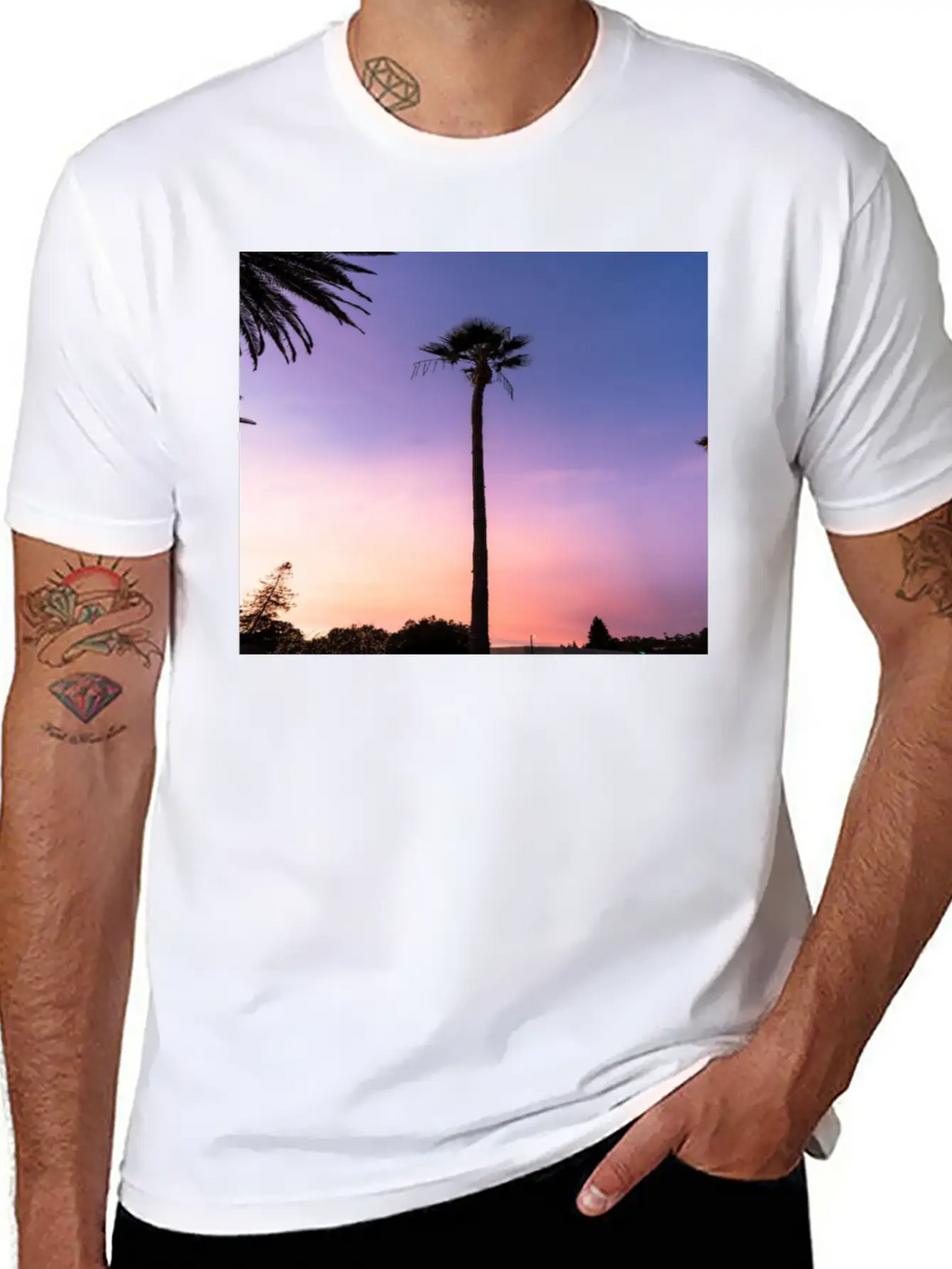 Sunset Classic Fit Graphic Tee For Daily Comfort – Unisex Cotton Shirt