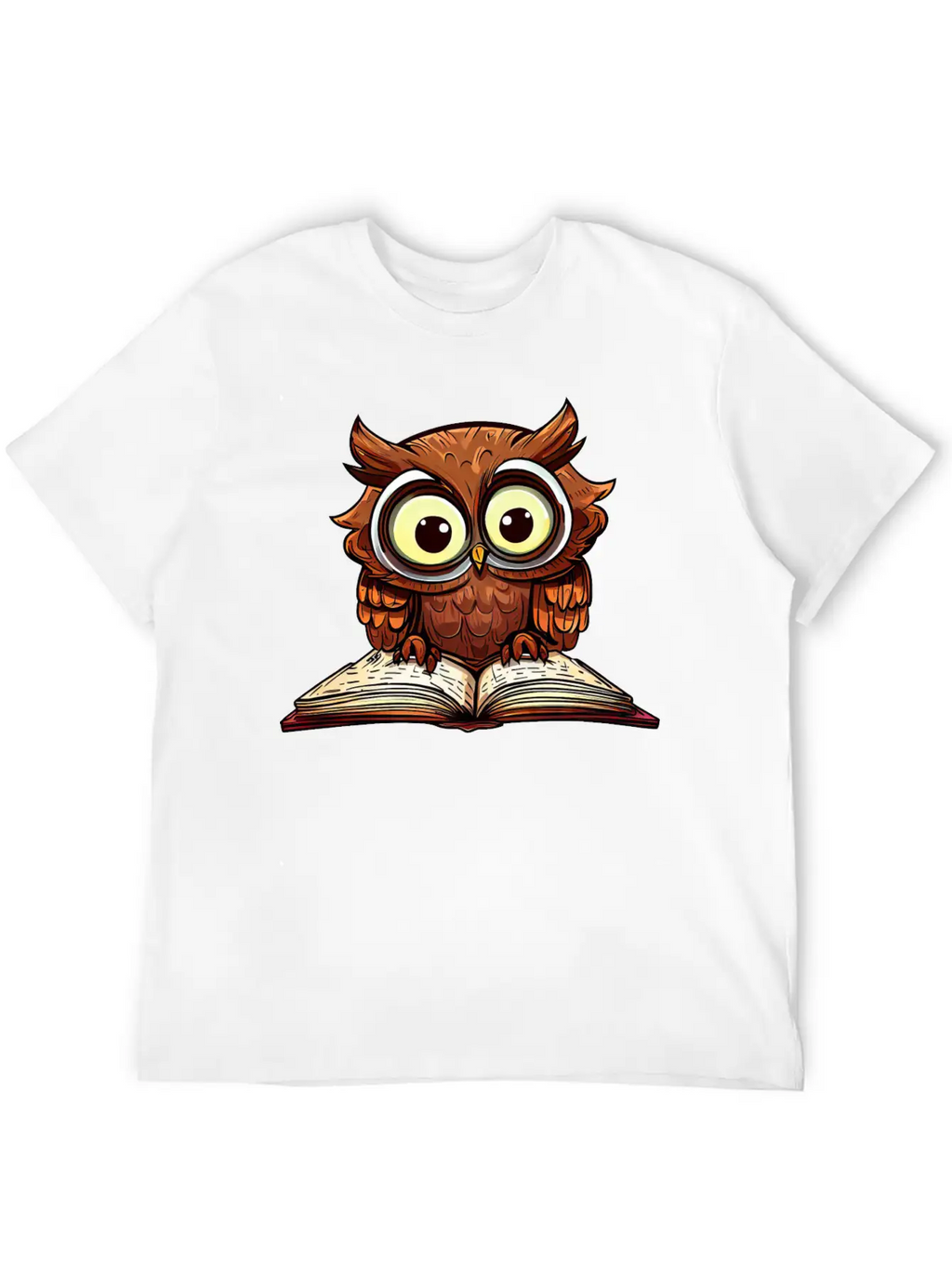 Sunset Design With Brown Bear And Honey Stylish Everyday T-Shirt – Unisex Basic Cotton Tee