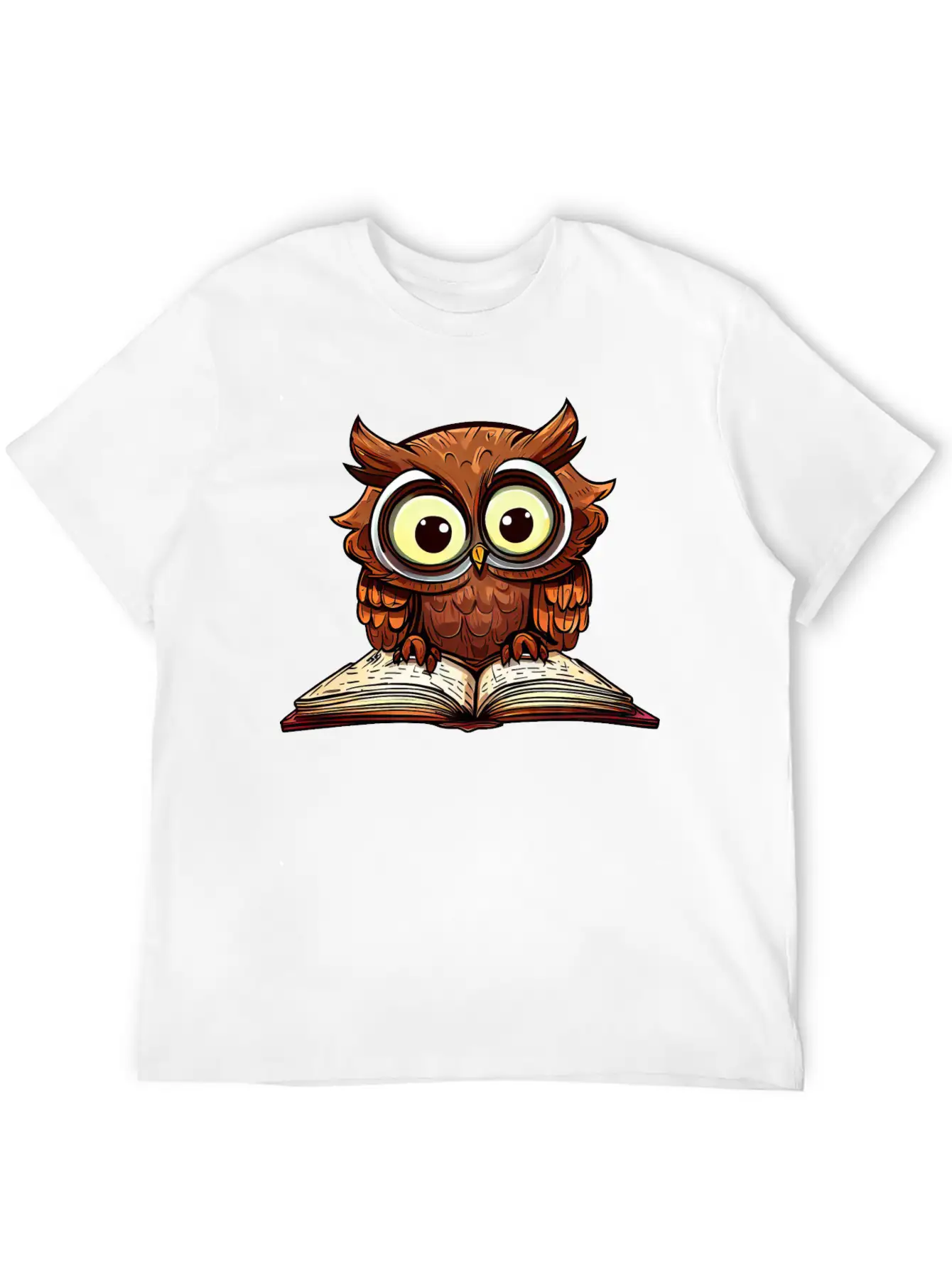 Sunset Design With Brown Bear And Honey Stylish Everyday T-Shirt – Unisex Basic Cotton Tee