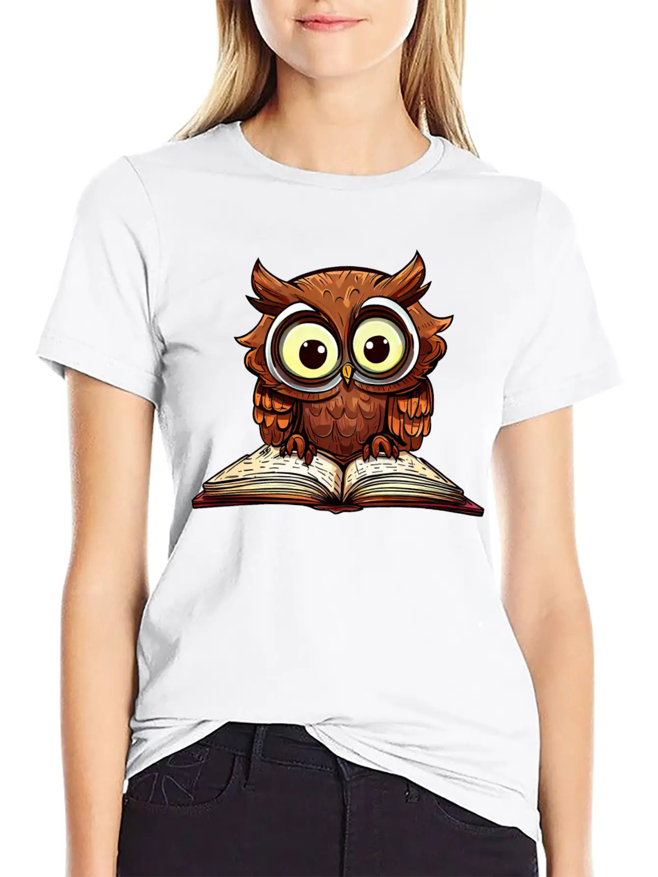 Sunset Design With Brown Bear And Honey Stylish Everyday T-Shirt – Unisex Basic Cotton Tee