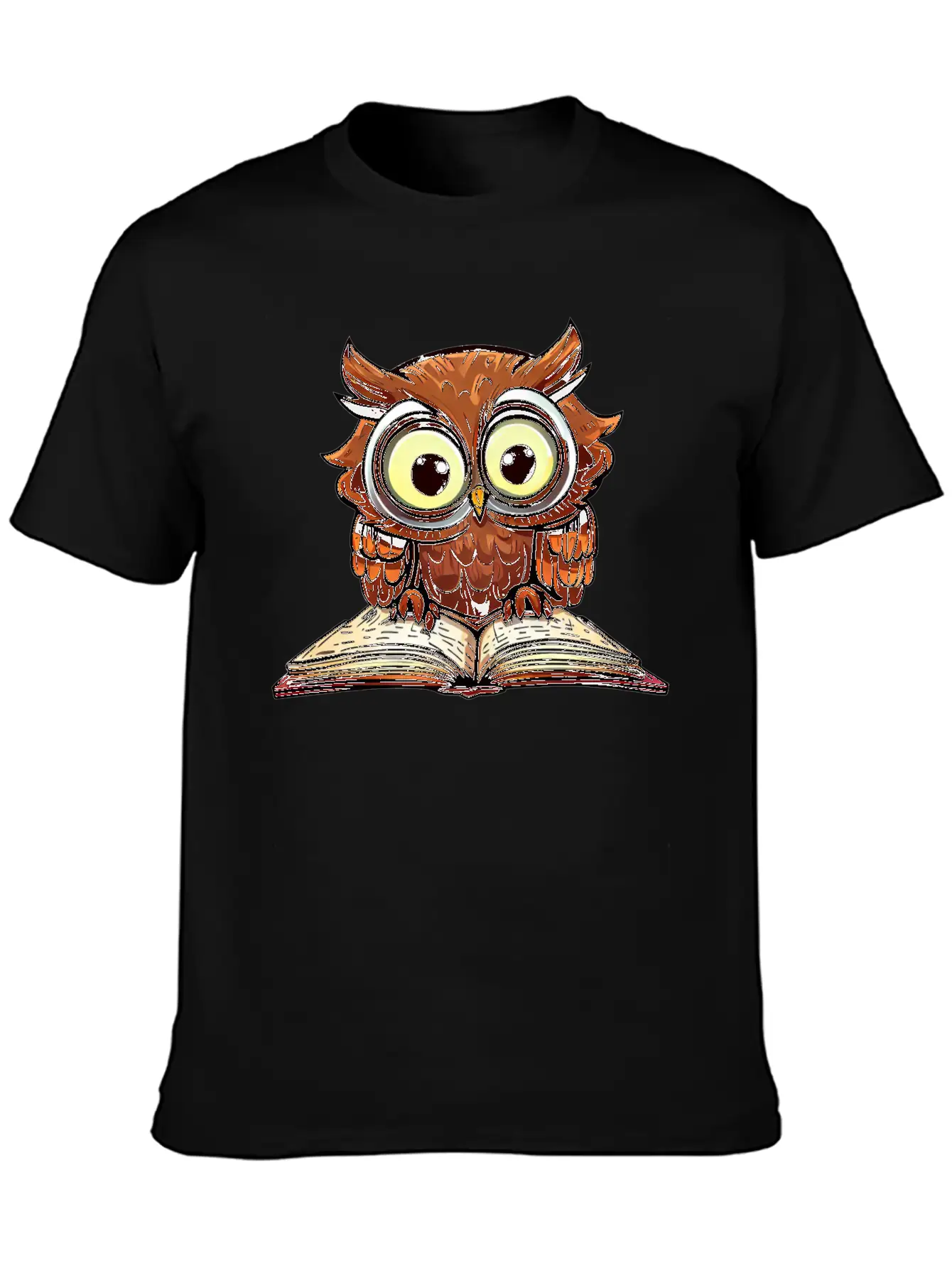 Sunset Design With Brown Bear And Honey Stylish Everyday T-Shirt – Unisex Basic Cotton Tee